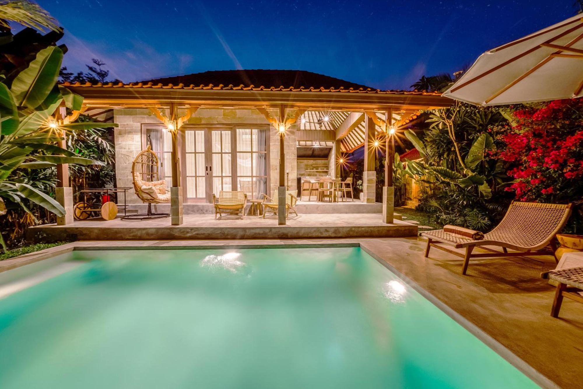 Nyaman Villas By Evdekimi Ubud Oda fotoğraf