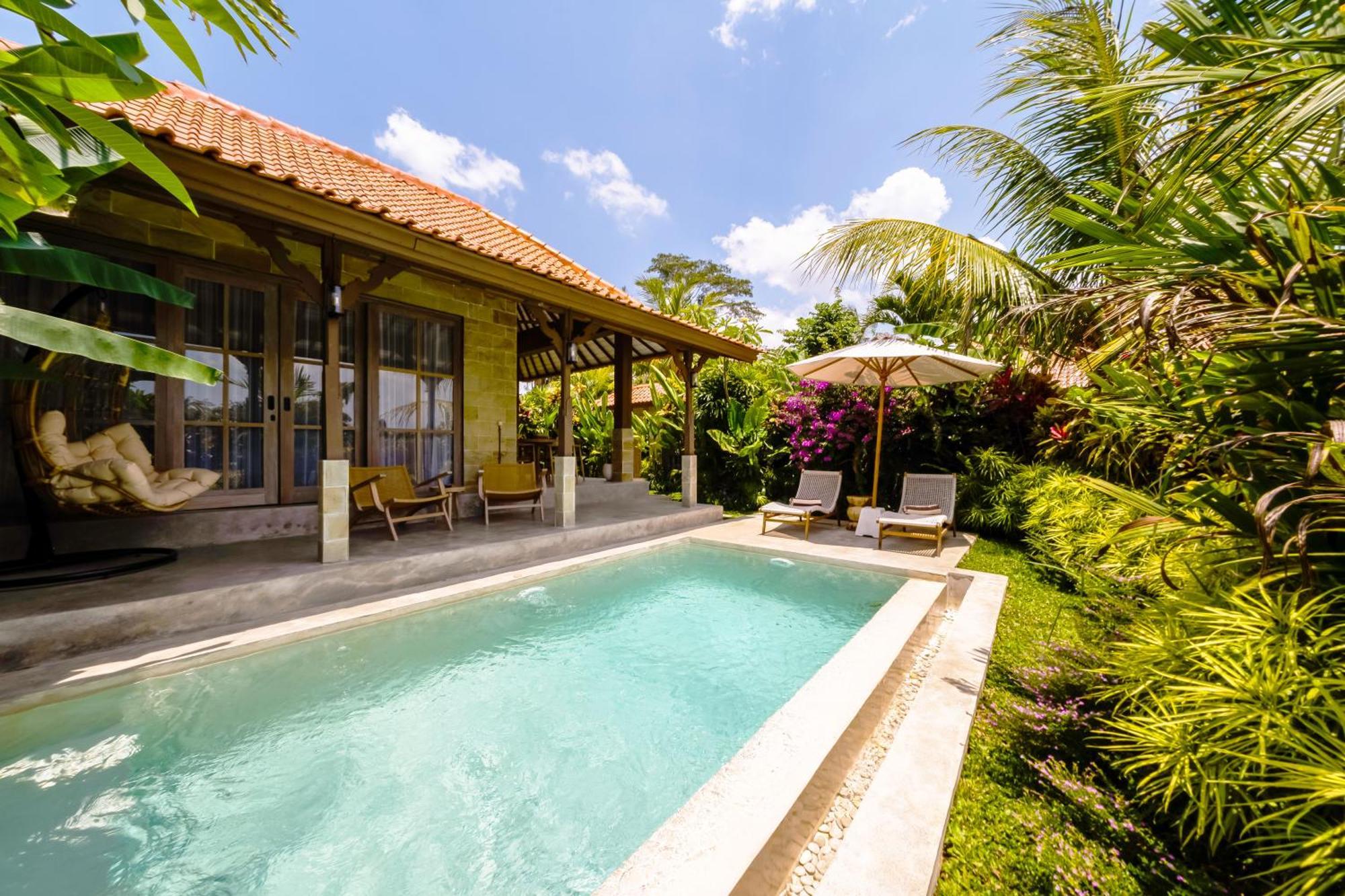 Nyaman Villas By Evdekimi Ubud Oda fotoğraf